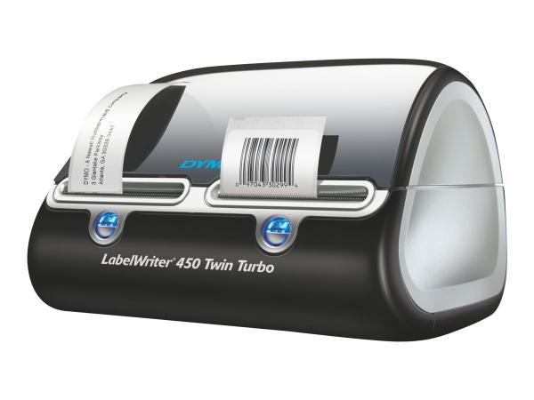 Dymo LabelWriter 450 Twin Turbo - Etikettendrucker - Thermodirekt - Rolle (6,2 cm)