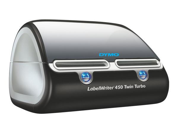 Dymo LabelWriter 450 Twin Turbo - Etikettendrucker - Thermodirekt - Rolle (6,2 cm)