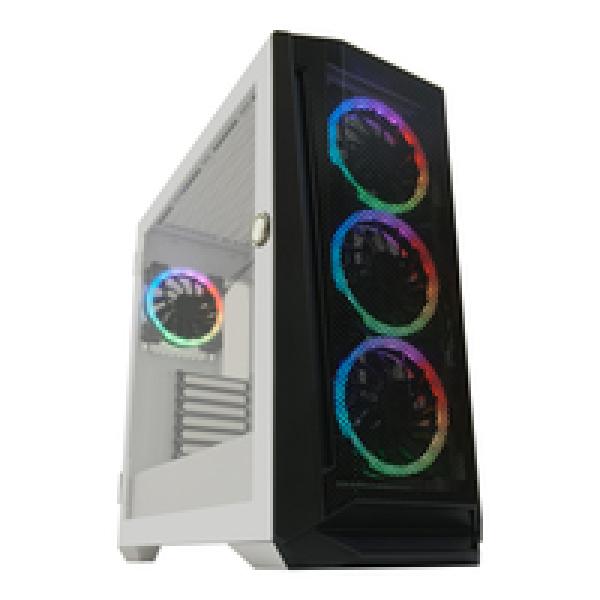 LC-Power Holo-1_X - Midi Tower - PC - Weiß - ATX - micro ATX - Mini-ITX - EATX - Metall - Kunststoff - 16,5 c