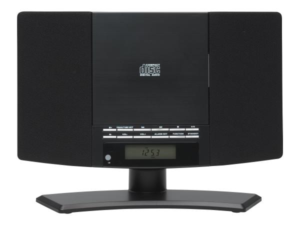 Inter Sales DENVER MC-5220BLACKMK2 - Audiosystem - Schwarz