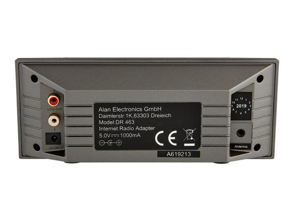 Albrecht DR 463 - Netzwerktuner - Dunkelgrau