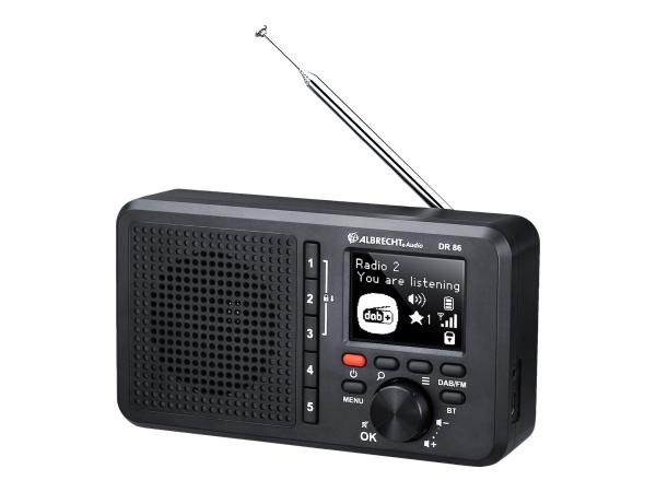 Albrecht DR 86 - Tragbares DAB-Radio