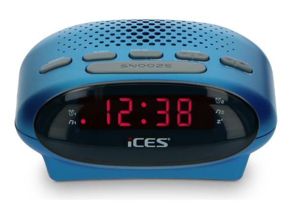 iCES ICR-210 - Radiouhr - Blau
