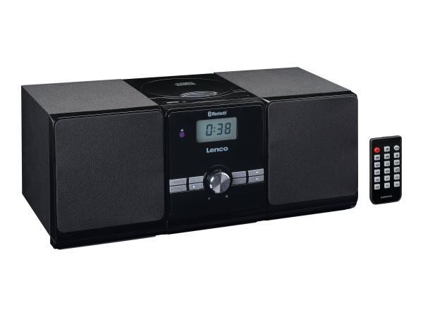 Lenco MC-030 - Microsystem - 2 x 5 Watt - Schwarz