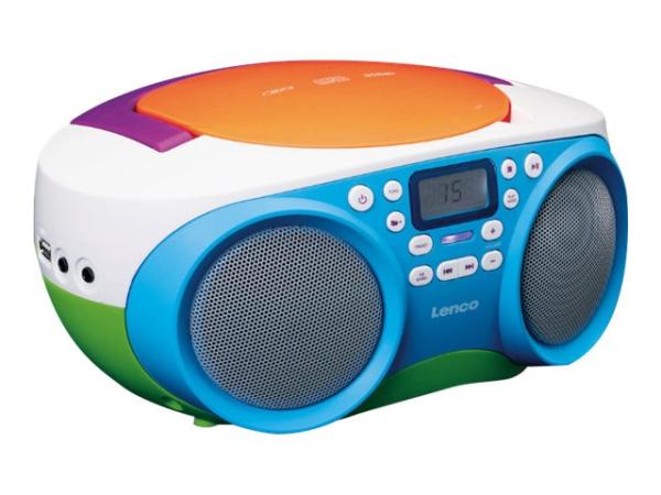 Lenco SCD-41 - Kids - Ghettoblaster - Multicolor