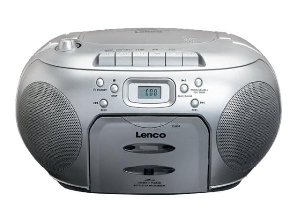 Lenco SCD-420 - Ghettoblaster - Silber