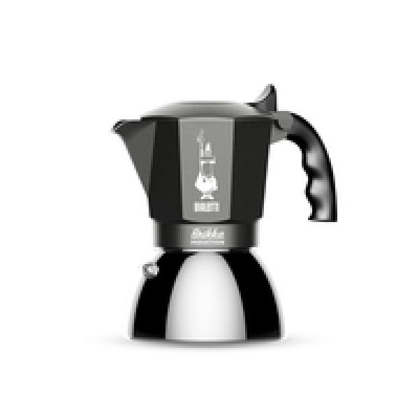 Bialetti Brikka Induction - Mokka-Kanne - Schwarz - Edelstahl - Aluminium - Stahl - Silikon - 1 Stück(e)