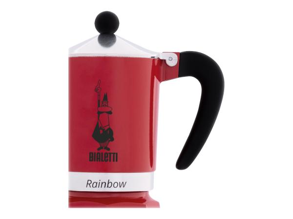 Bialetti Rainbow - Kaffeemaschine - Rot