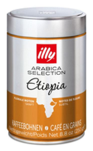 Illycafé Äthiopien ganze Bohne Arabica Selection 250g