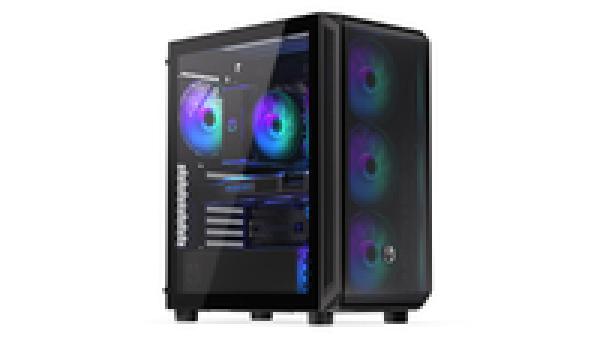 ENDORFY Arx 500 ARGB - PC-Gehäuse - ATX - Seitenteil mit Fenster (gehärtetes Glas)