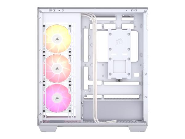 Corsair 3500X ARGB - Mid tower - E-ATX - Seitenteil mit Fenster (gehärtetes Glas)