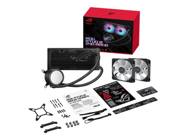 ASUS ROG RYUO III 240 ARGB - Prozessor-Flüssigkeitskühlsystem - Kühlergröße: 240 mm - (für: LGA1156, LGA