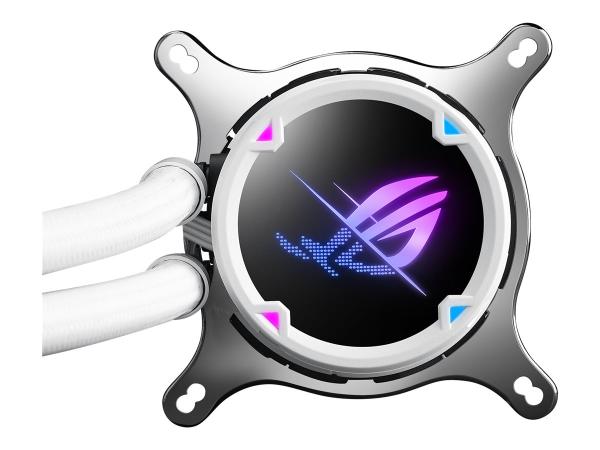 ASUS ROG STRIX LC II 240 ARGB - White Edition - Prozessor-Flüssigkeitskühlsystem - Kühlergröße: 240 mm - 