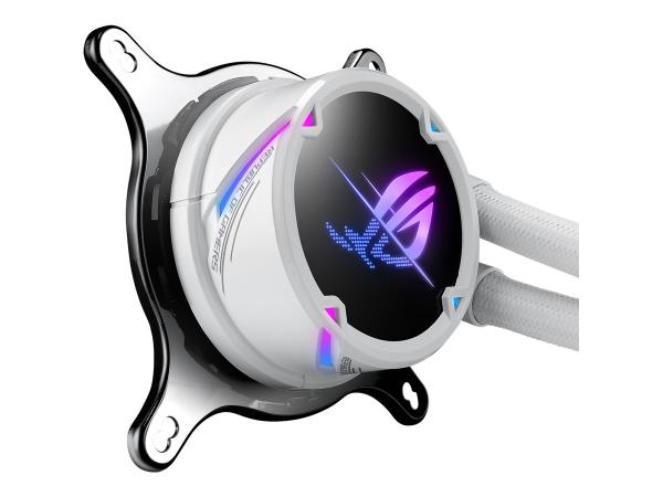 ASUS ROG STRIX LC II 240 ARGB - White Edition - Prozessor-Flüssigkeitskühlsystem - Kühlergröße: 240 mm - 