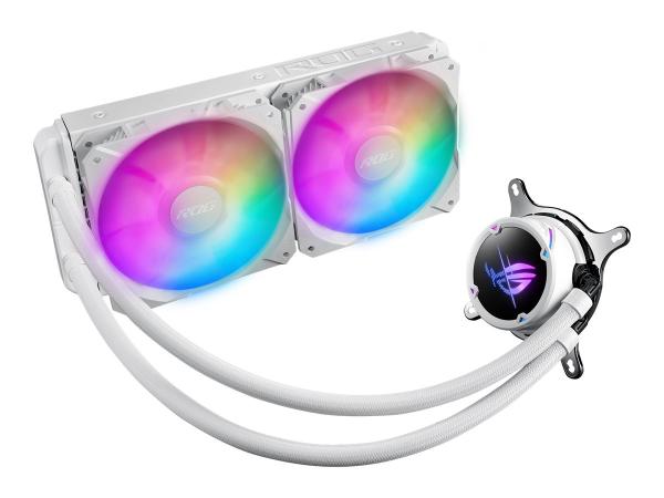 ASUS ROG STRIX LC II 240 ARGB - White Edition - Prozessor-Flüssigkeitskühlsystem - Kühlergröße: 240 mm - 