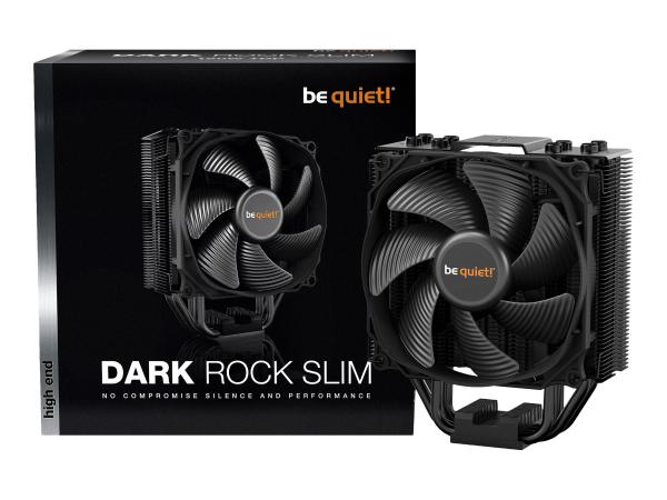 Be Quiet! Dark Rock Slim - Prozessor-Luftkühler - (für: LGA1150, LGA1151, LGA1155, LGA1200, LGA1700, LGA2011