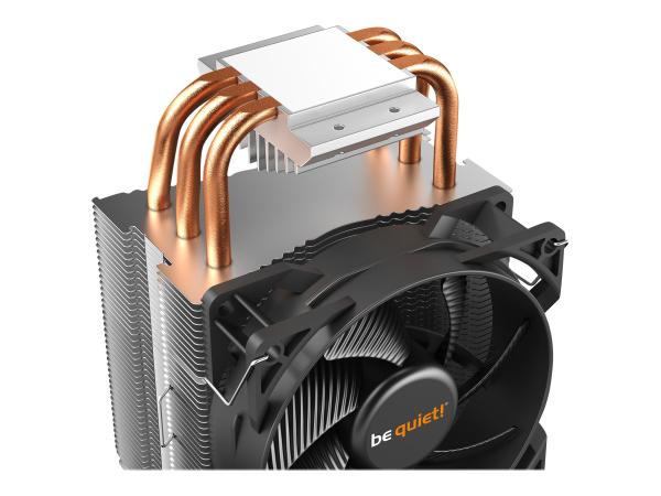 Be Quiet! Pure Rock Slim 2 - Prozessor-Luftkühler - (für: LGA1150, LGA1151, LGA1155, LGA1200, LGA1700, AM4, 