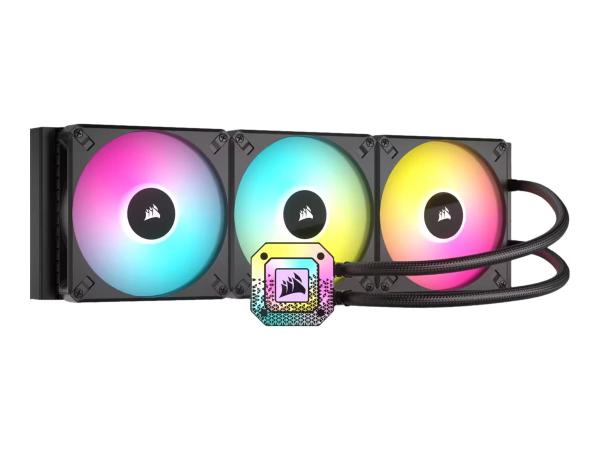 Corsair iCUE H150i ELITE CAPELLIX XT - Prozessor-Flüssigkeitskühlsystem - Kühlergröße: 360 mm - (für: LG