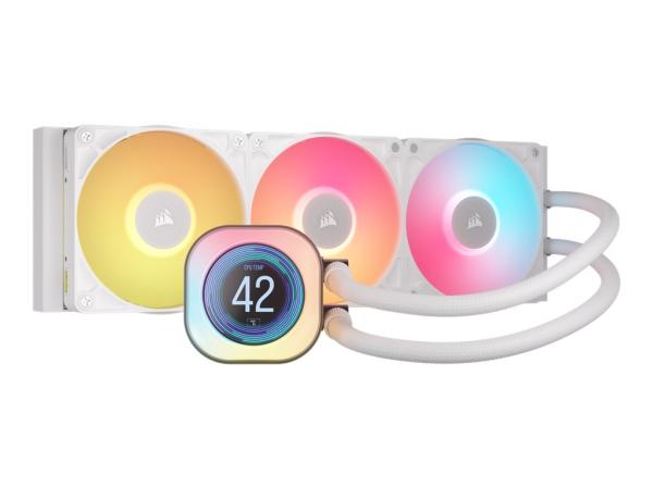 Corsair iCUE Link TITAN 360 RX LCD - Prozessor-Flüssigkeitskühlsystem - Kühlergröße: 360 mm - (für: LGA1