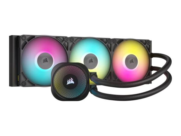 Corsair iCUE Link TITAN 360 RX RGB - Prozessor-Flüssigkeitskühlsystem - Kühlergröße: 360 mm - (für: LGA1