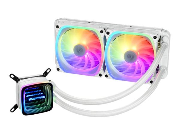 Enermax Aquafusion ADV series ELC-AQFA240-SQA-W - Prozessor-Flüssigkeitskühlsystem - 240 mm cpu-Flüssigkeit