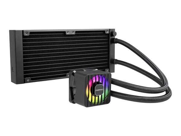 Enermax LIQMAXFLO ELC-LMF240T-ARGB - Prozessor-Flüssigkeitskühlsystem - 38 mm dicker Kühler - Kühlergröß