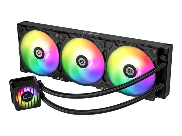 Enermax LIQMAXFLO ELC-LMF420T-ARGB - Prozessor-Flüssigkeitskühlsystem - 38 mm dicker Kühler - Kühlergröß
