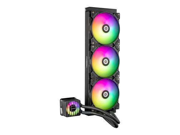 Enermax LIQMAXFLO ELC-LMF420T-ARGB - Prozessor-Flüssigkeitskühlsystem - 38 mm dicker Kühler - Kühlergröß