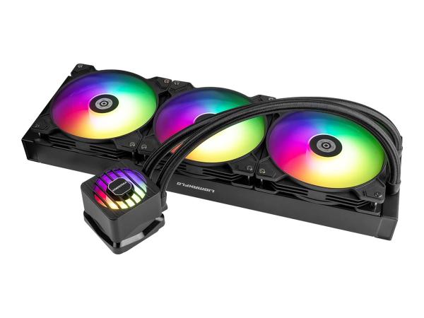 Enermax LIQMAXFLO ELC-LMF420T-ARGB - Prozessor-Flüssigkeitskühlsystem - 38 mm dicker Kühler - Kühlergröß