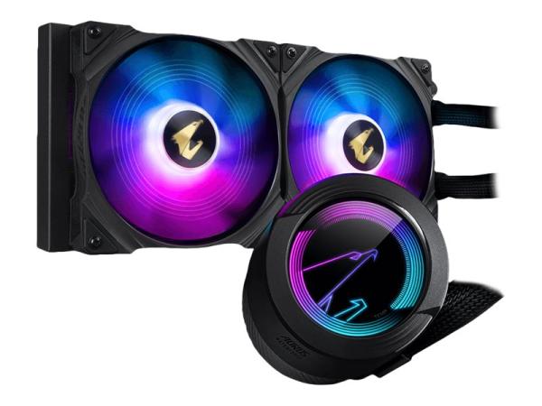 Gigabyte AORUS WATERFORCE 280 - Prozessor-Flüssigkeitskühlsystem - Kühlergröße: 280 mm - (für: LGA2066, 