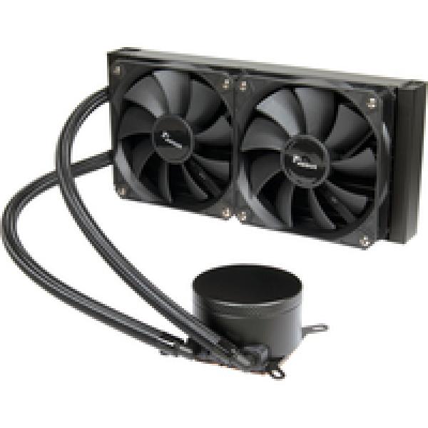 Inter-Tech Kühler Argus Iceman B-240 AIO Wasserkühlung - CPU-Kühler - AMD Sockel AM3 (Ph. II/Ath. II)