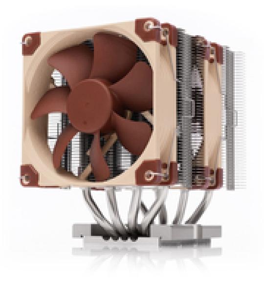 Noctua NH-D9 DX-4677 4U - Luftkühlung - 9,2 cm - 400 RPM - 2500 RPM - Aluminium - Beige - Braun