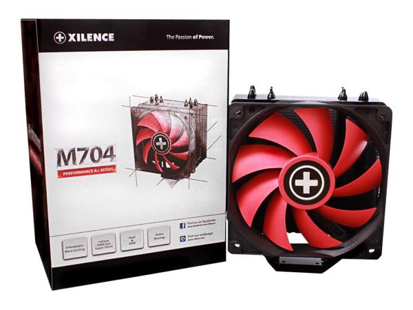Xilence Performance A+ Series M704 - Prozessor-Luftkühler - (für: LGA1156, AM2, AM2+, AM3, LGA1155, AM3+, LG
