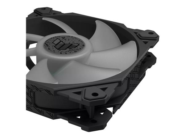 ASUS TUF Gaming TF120 ARGB - Gehäuselüfter - 120 mm - Schwarz (Packung mit 3)