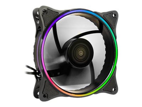 Inter-Tech Gehäuselüfter - 120 mm - Schwarz