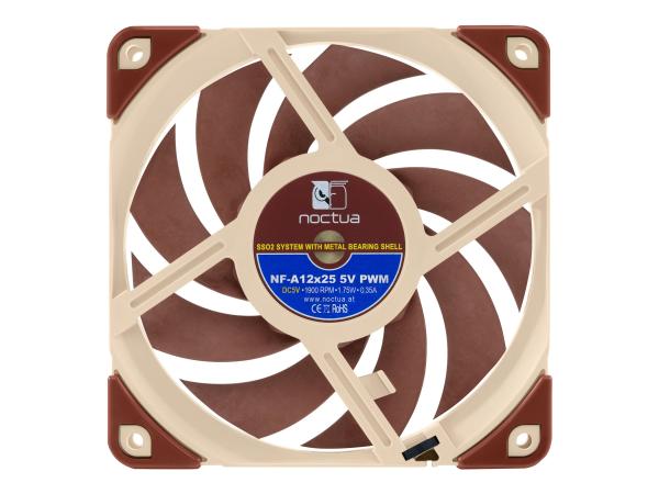 Noctua NF-A12x25 5V PWM - Gehäuselüfter - 120