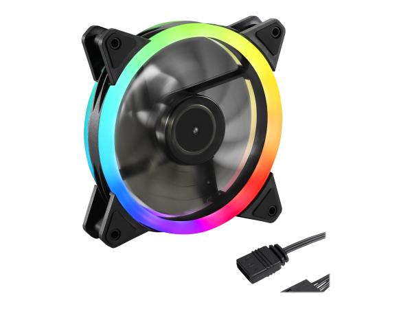 Sharkoon SHARK Blades PWM RGB - Gehäuselüfter