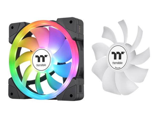 Thermaltake SWAFAN EX12 ARGB - Premium Edition - Gehäuselüfter - 120 mm - Schwarz (Packung mit 3)