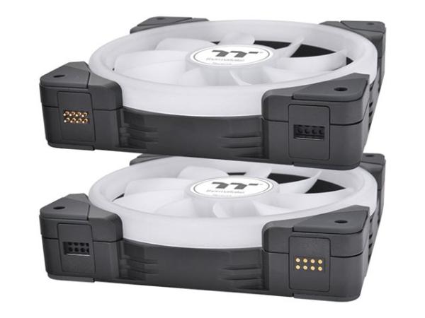 Thermaltake SWAFAN EX12 ARGB - Premium Edition - Gehäuselüfter - 120 mm - Schwarz (Packung mit 3)