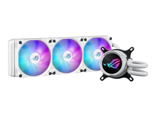 ASUS ROG STRIX LC III 360 ARGB - White Edition - Prozessor-Flüssigkeitskühlsystem - Kühlergröße: 360 mm -