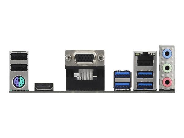 ASRock A520M-HVS - Motherboard - micro ATX - Socket AM4 - AMD A520 Chipsatz - USB 3.2 Gen 1 - Gigabit LAN - On
