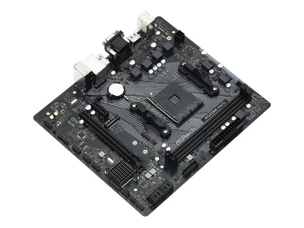 ASRock A520M-HVS - Motherboard - micro ATX - Socket AM4 - AMD A520 Chipsatz - USB 3.2 Gen 1 - Gigabit LAN - On