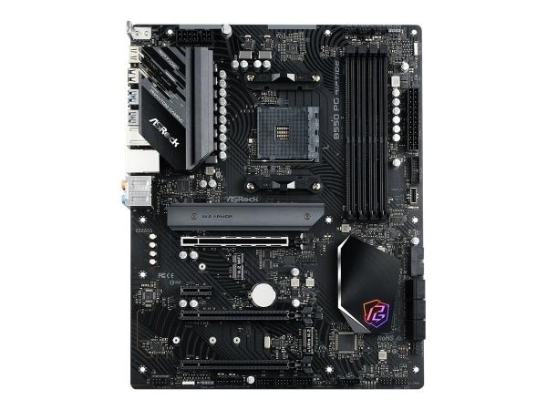 ASRock B550 PG Riptide - Motherboard - ATX - Socket AM4 - AMD B550 Chipsatz - USB-C Gen2, USB 3.2 Gen 1, USB 3