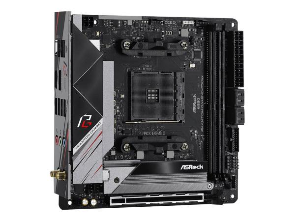 ASRock B550 Phantom Gaming-ITX/ax - Motherboard - Mini-ITX - Socket AM4 - AMD B550 Chipsatz - USB-C Gen2, USB 