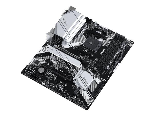 ASRock B550 Pro4 - Motherboard - ATX - Socket AM4 - AMD B550 Chipsatz - USB-C Gen2, USB 3.2 Gen 1, USB 3.2 Gen