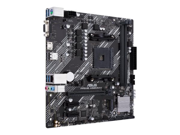 ASUS PRIME A520M-K - Motherboard - micro ATX - Socket AM4 - AMD A520 Chipsatz - USB 3.2 Gen 1 - Gigabit LAN - 