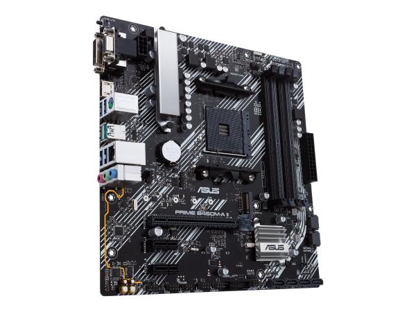 ASUS PRIME B450M-A II - Motherboard - micro ATX - Socket AM4 - AMD B450 Chipsatz - USB 3.2 Gen 1, USB 3.2 Gen 