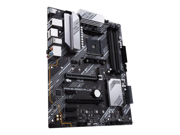 ASUS PRIME B550-PLUS - Motherboard - ATX - Socket AM4 - AMD B550 Chipsatz - USB-C Gen2, USB 3.2 Gen 1, USB 3.2