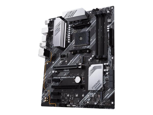 ASUS PRIME B550-PLUS - Motherboard - ATX - Socket AM4 - AMD B550 Chipsatz - USB-C Gen2, USB 3.2 Gen 1, USB 3.2