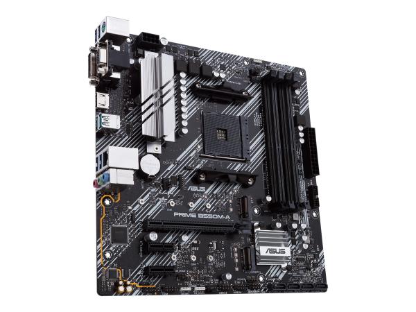 ASUS PRIME B550M-A - Motherboard - micro ATX - Socket AM4 - AMD B550 Chipsatz - USB 3.2 Gen 1, USB 3.2 Gen 2 -